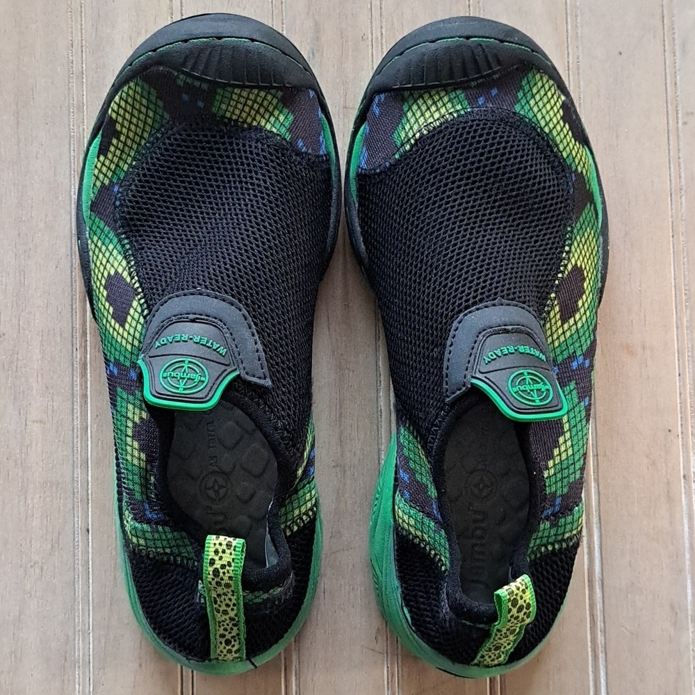 Jambu KD Water Ready Squamata Kids Mesh Breathable Lightweight Slip On Shoes